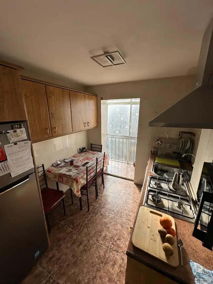 Kitchen of Flat for sale in Zaragoza  with Heating, Parquet flooring and Terrace