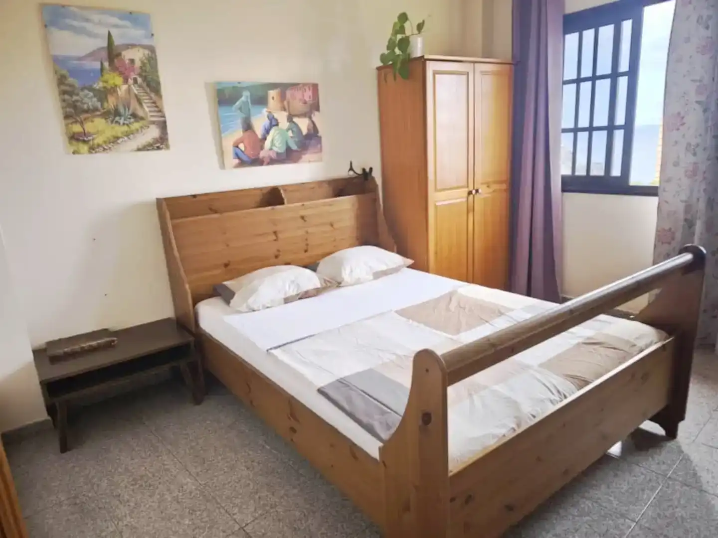 Dormitori de Apartament per a compartir en Los Realejos amb Moblat, Forn i Rentadora