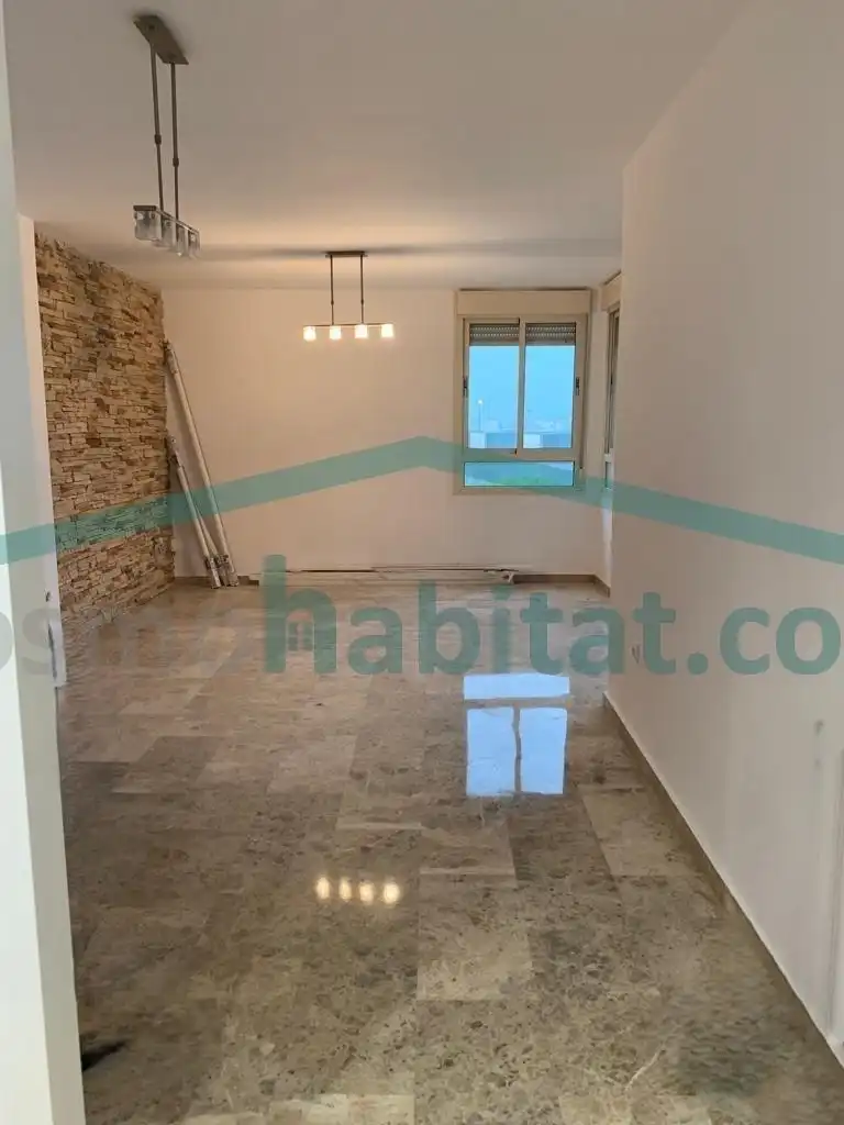 Living room of Flat for sale in  Valencia Capital  with Air Conditioner, Private garden and Furnished