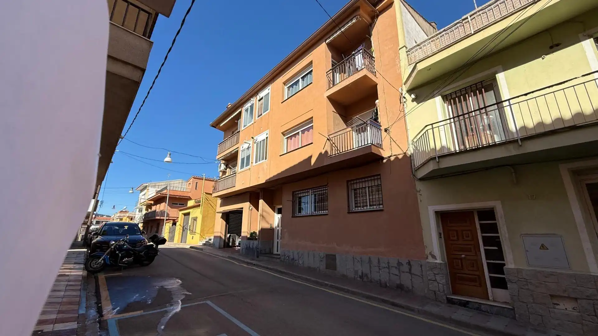 Vista exterior de Piso en venta en Palafolls con Terraza