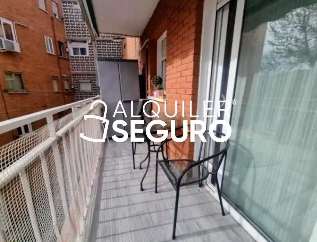 Balcony of Flat for rent in Torrejón de Ardoz  with Air Conditioner, Heating and Terrace