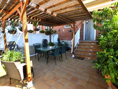 Terrace of Single-family semi-detached for sale in Cubelles  with Terrace and Balcony