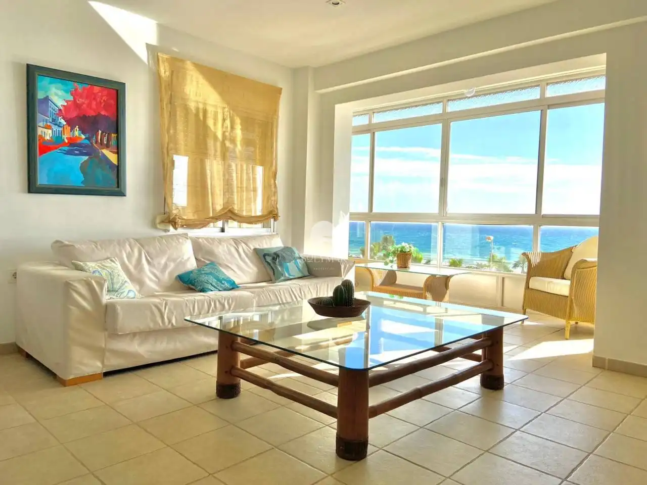 Living room of Flat for rent in Vélez-Málaga  with Air Conditioner, Terrace and Furnished