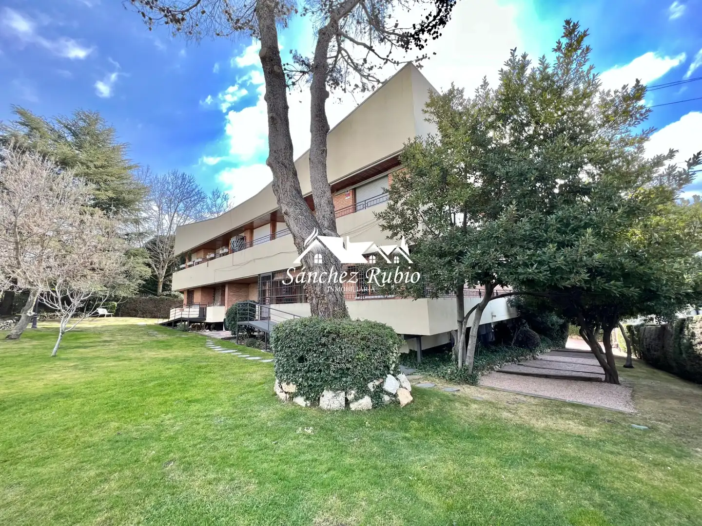 Jardín de Piso de alquiler en Torrelodones con Calefacción, Parquet y Terraza