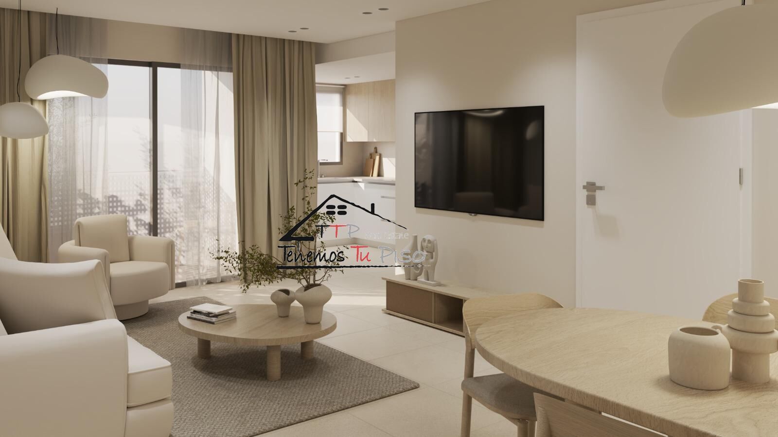 Living room of Attic for sale in Vinaròs  with Heating, Terrace and Balcony