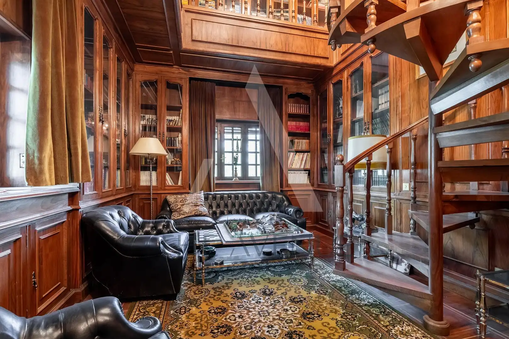 Sala de estar de Casa o chalet en venta en Boadilla del Monte con Calefacción, Jardín privado y Terraza