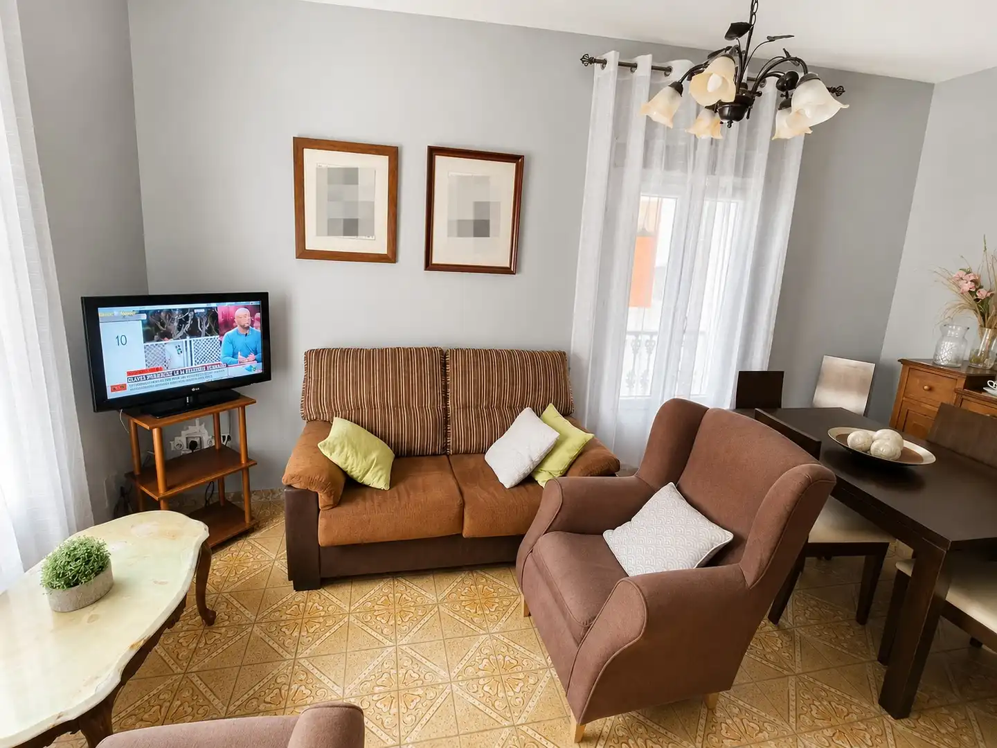 Living room of Houses for sale in Ribeira  with Furnished