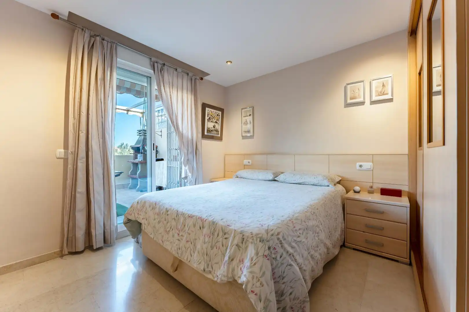 Bedroom of Attic for sale in Rincón de la Victoria  with Air Conditioner, Heating and Terrace