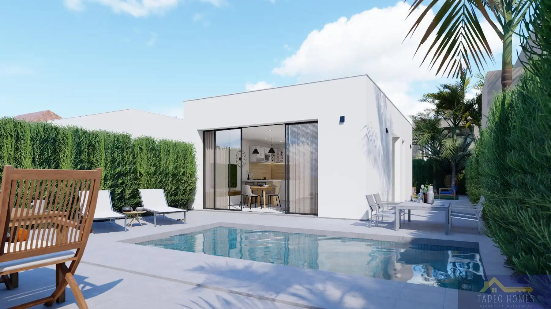 Chalet con piscina en venta en Petunias, imagen 2