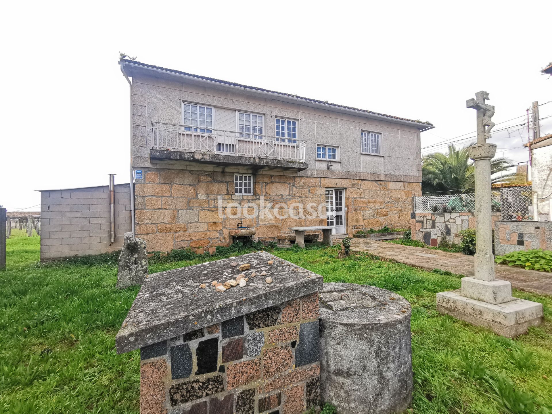Exterior view of House or chalet for sale in Meaño  with Private garden, Terrace and Storage room