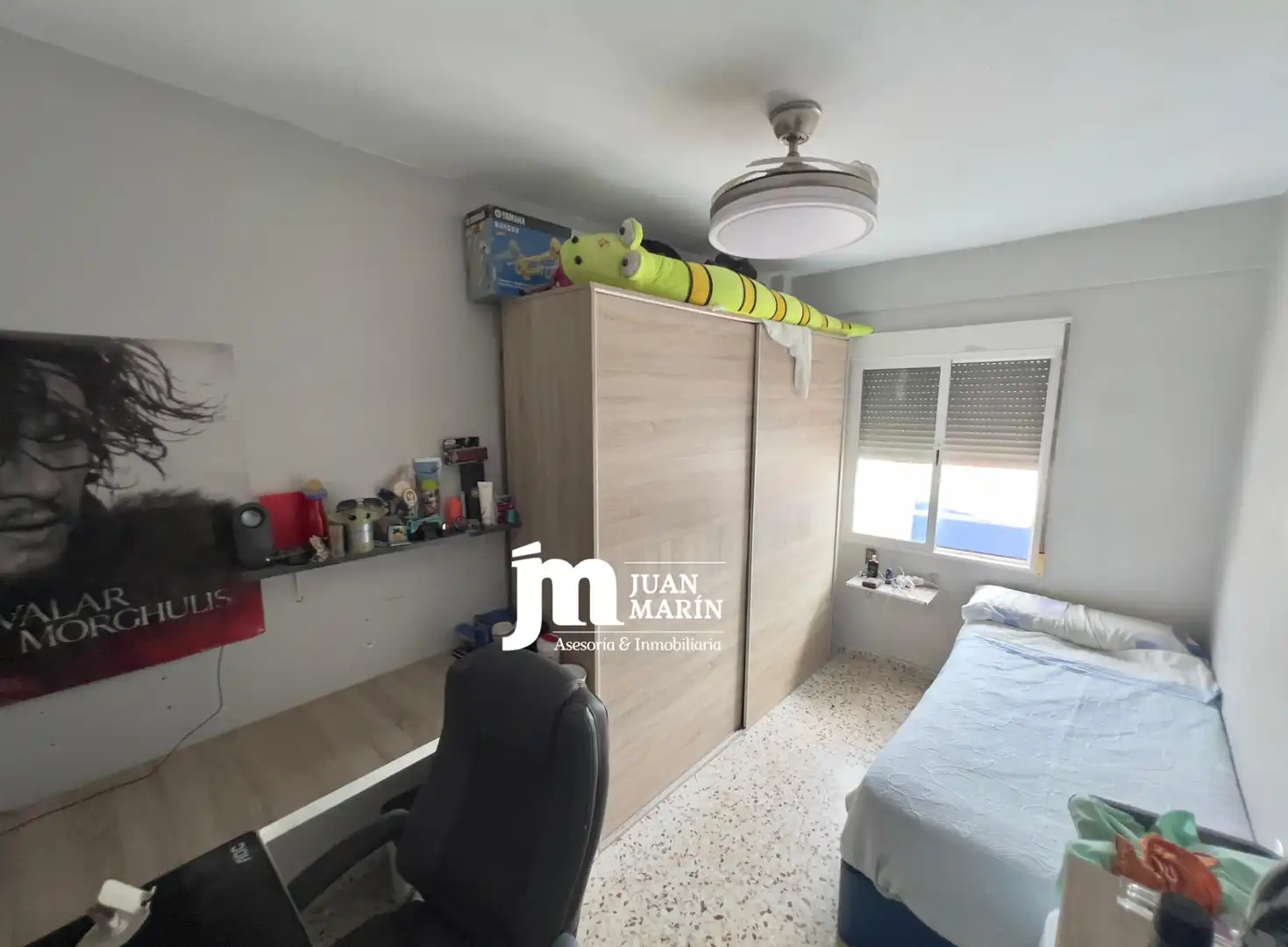 Bedroom of Flat for sale in Cieza  with Air Conditioner and Furnished