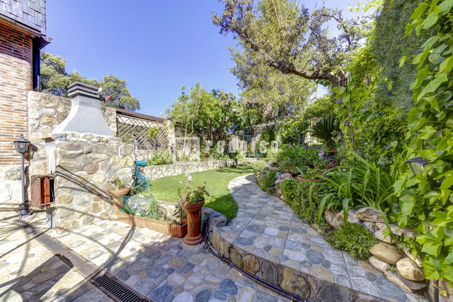 Jardín de Casa o chalet en venta en Las Rozas de Madrid con Aire acondicionado, Calefacción y Jardín privado