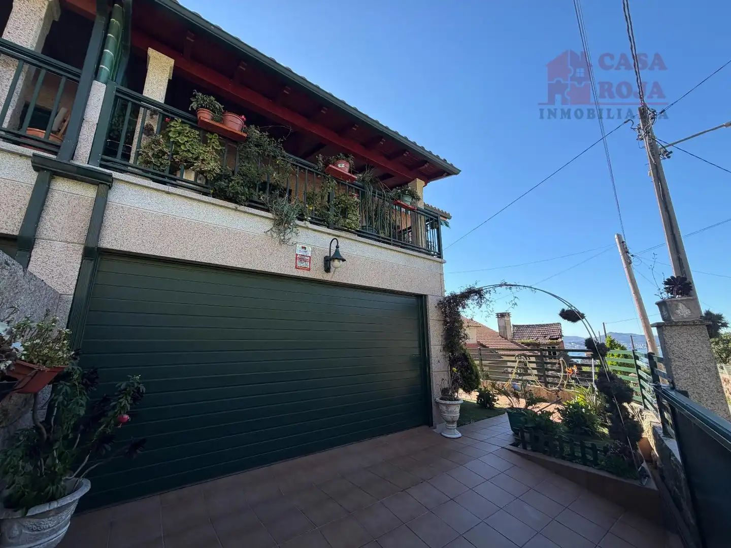 Exterior view of Detached homes for sale in Moaña  with Heating, Parquet flooring and Terrace
