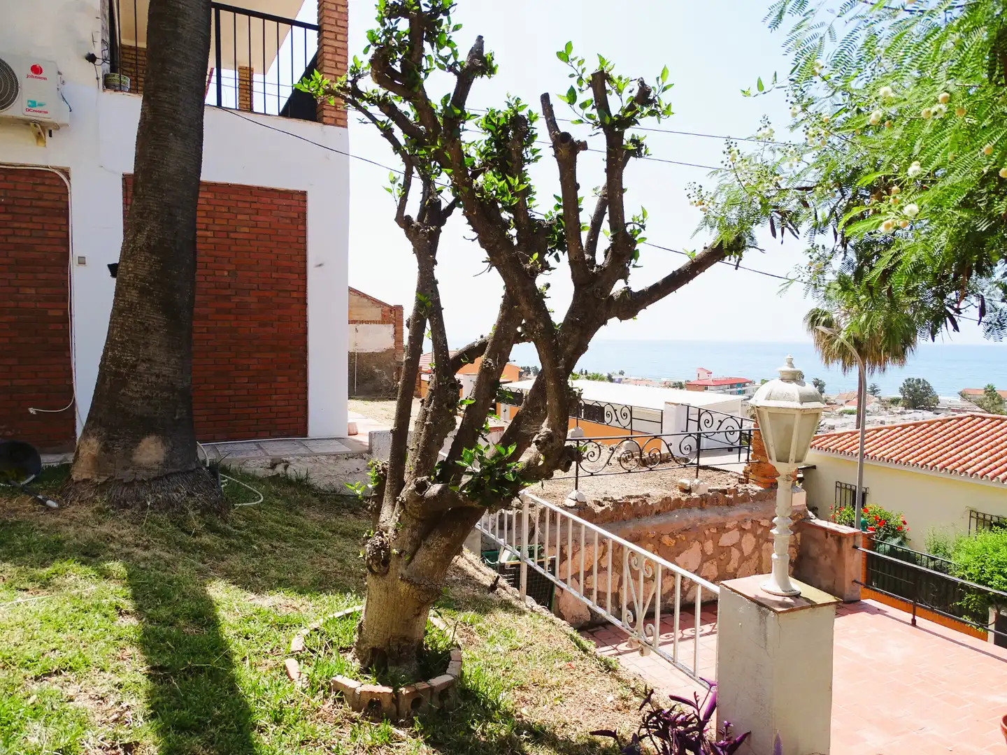 Jardín de Casa o chalet en venta en Rincón de la Victoria con Jardín privado y Amueblado