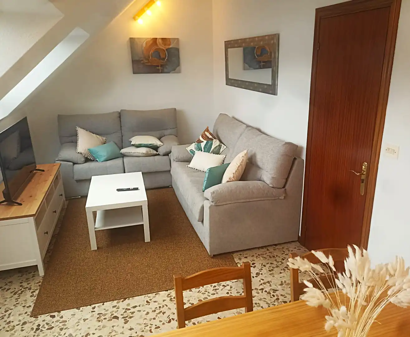 Wohnzimmer von Gebäude zum Verkauf in Mañón