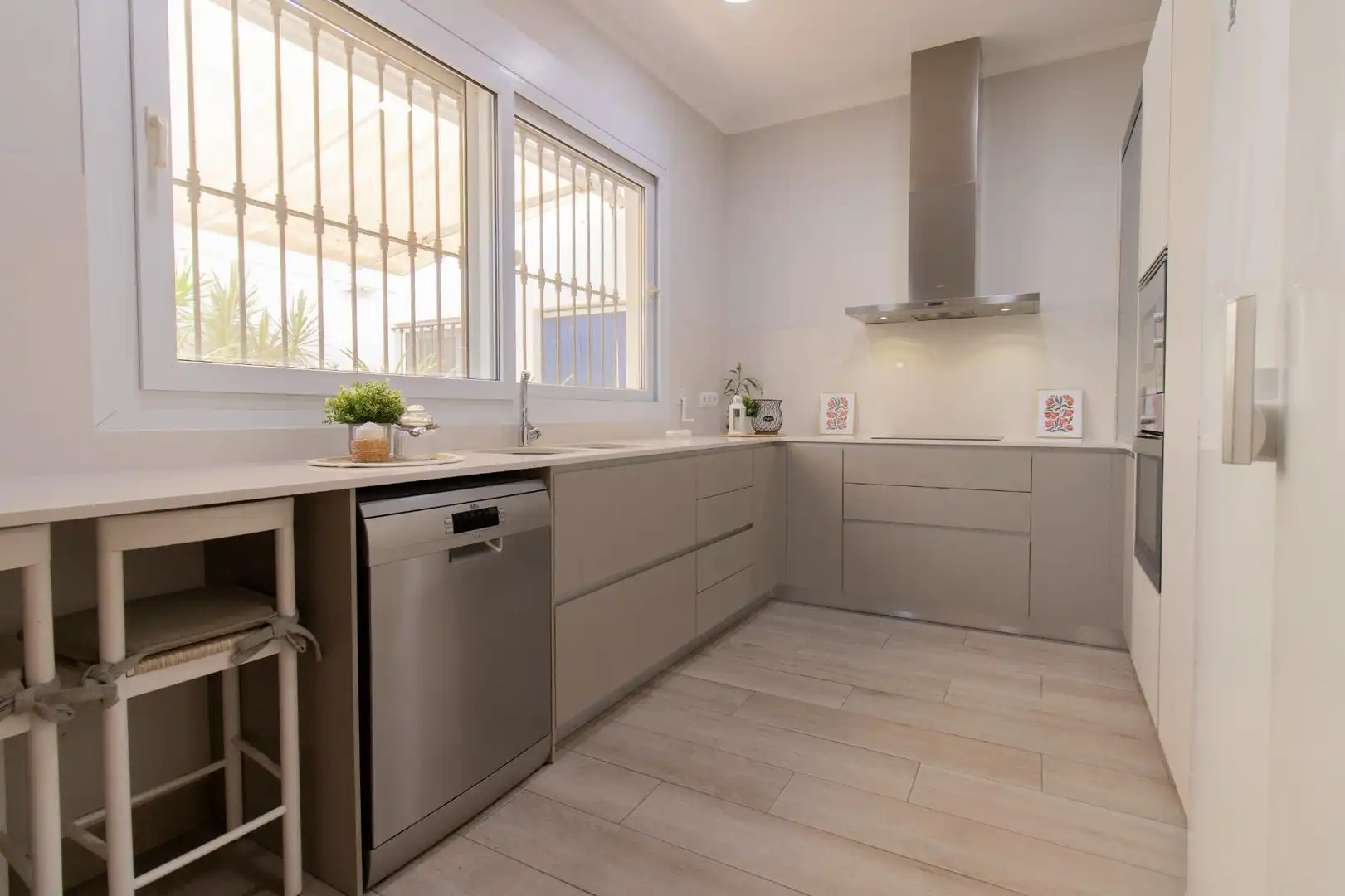 Cocina de Casa adosada en venta en Massalfassar con Aire acondicionado, Terraza y Trastero