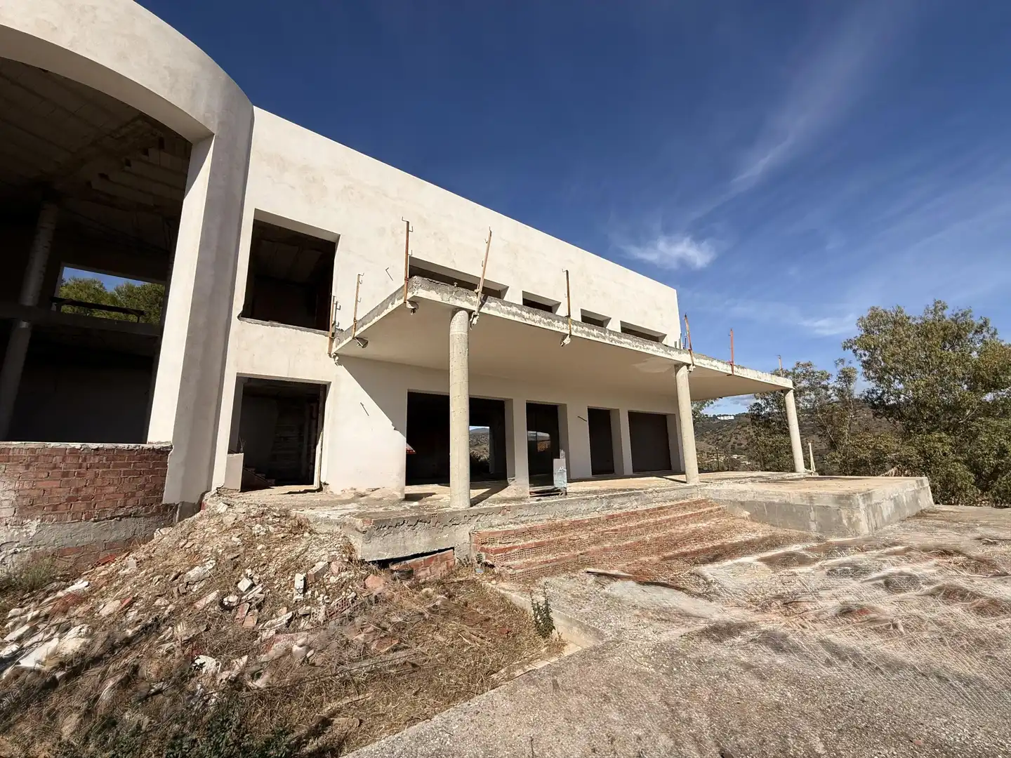 Vista exterior de Casa o chalet en venta en Marbella con Alarma