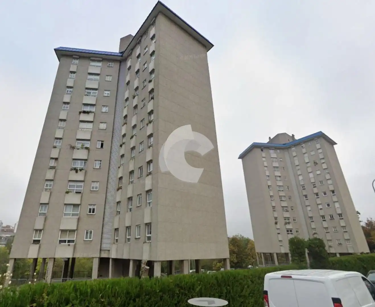 Vista exterior de Pis en venda en Ourense Capital  amb Calefacció i Traster
