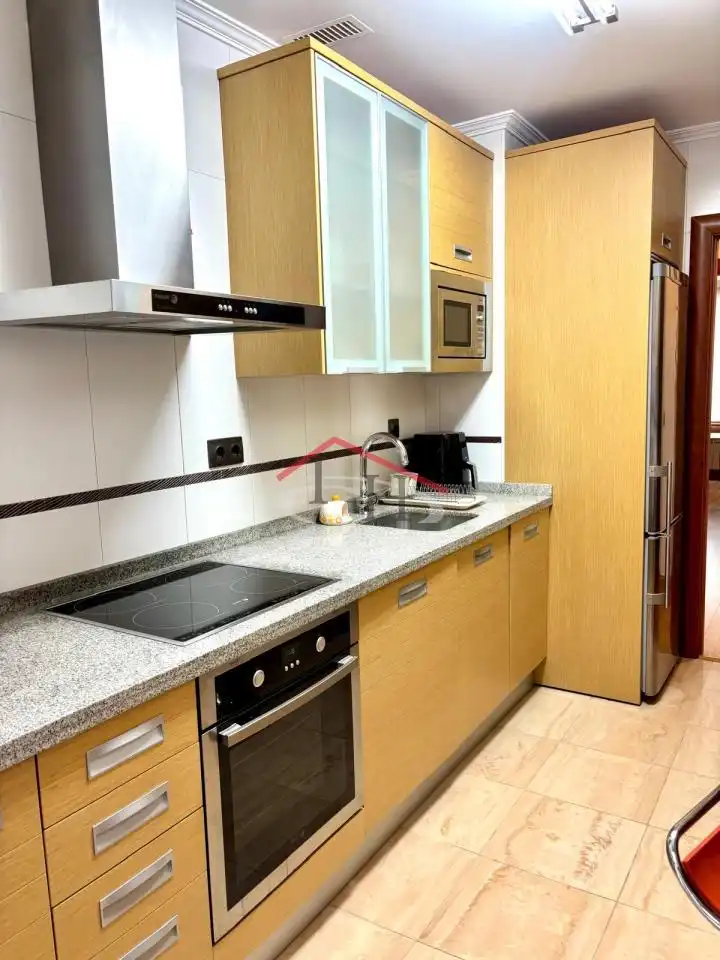 Kitchen of Flat for rent in León Capital   with Heating, Parquet flooring and Terrace