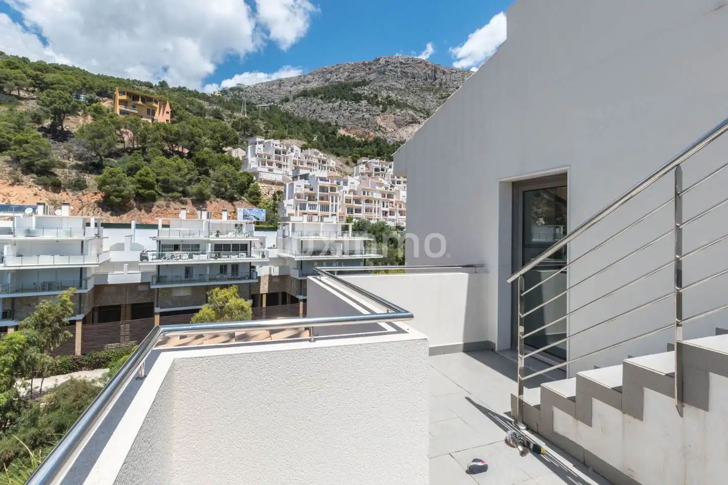 Vista exterior de Ático en venta en Altea con Aire acondicionado, Calefacción y Terraza