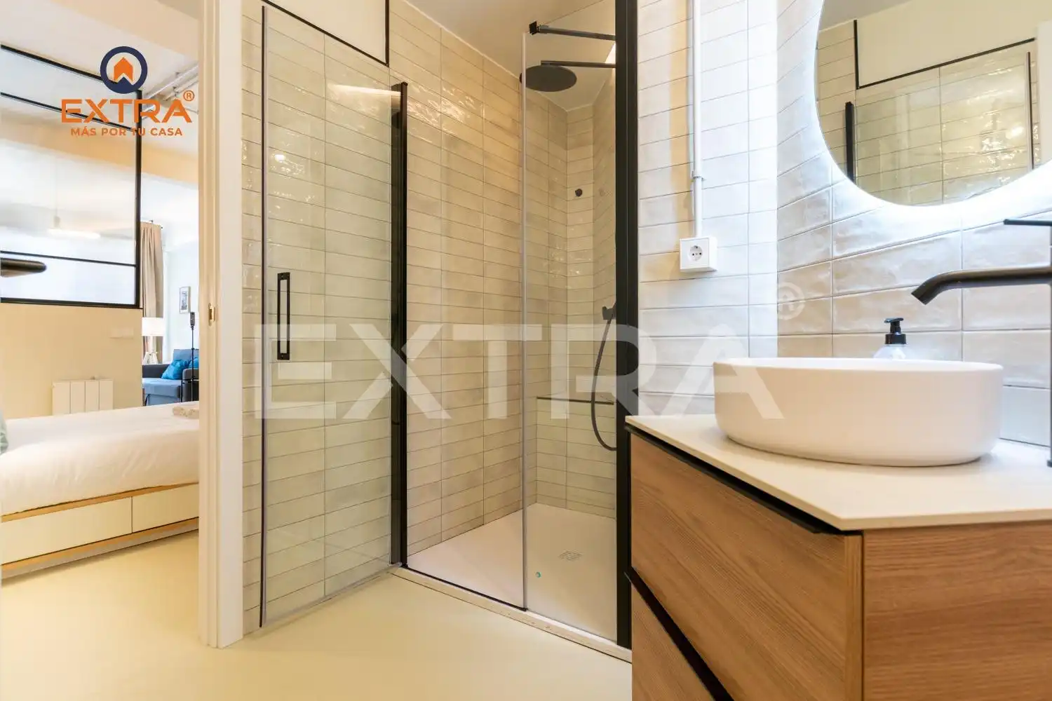 Bathroom of Flat for sale in Madrid  with Furnished