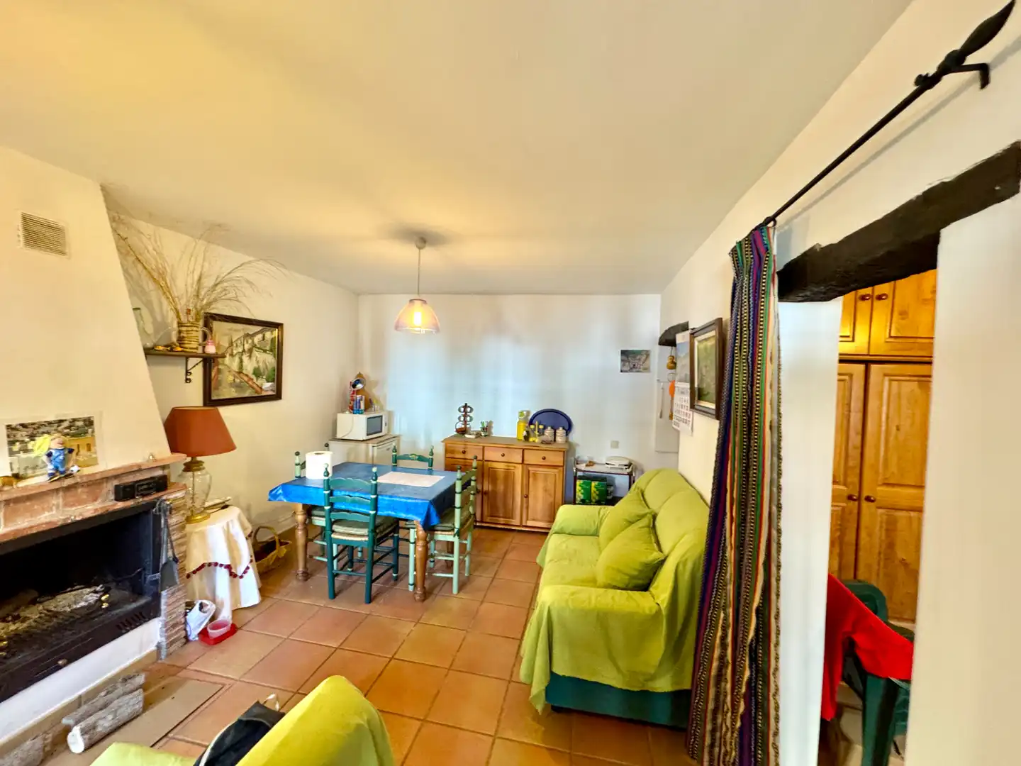 Sala de estar de Apartamento en venta en Ohanes con Calefacción, Terraza y Amueblado