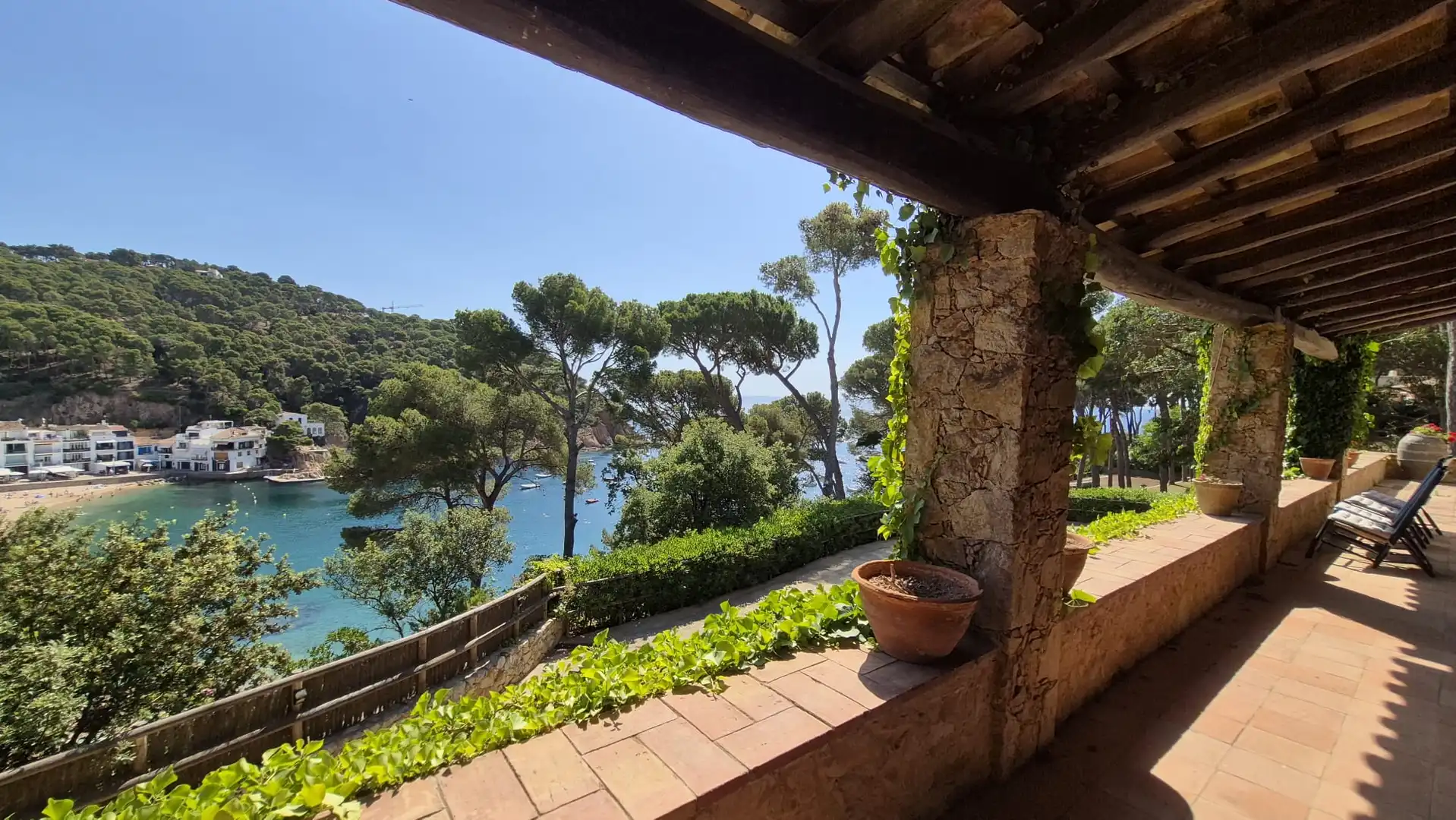 Terrassa de Casa o xalet en venda en Palafrugell