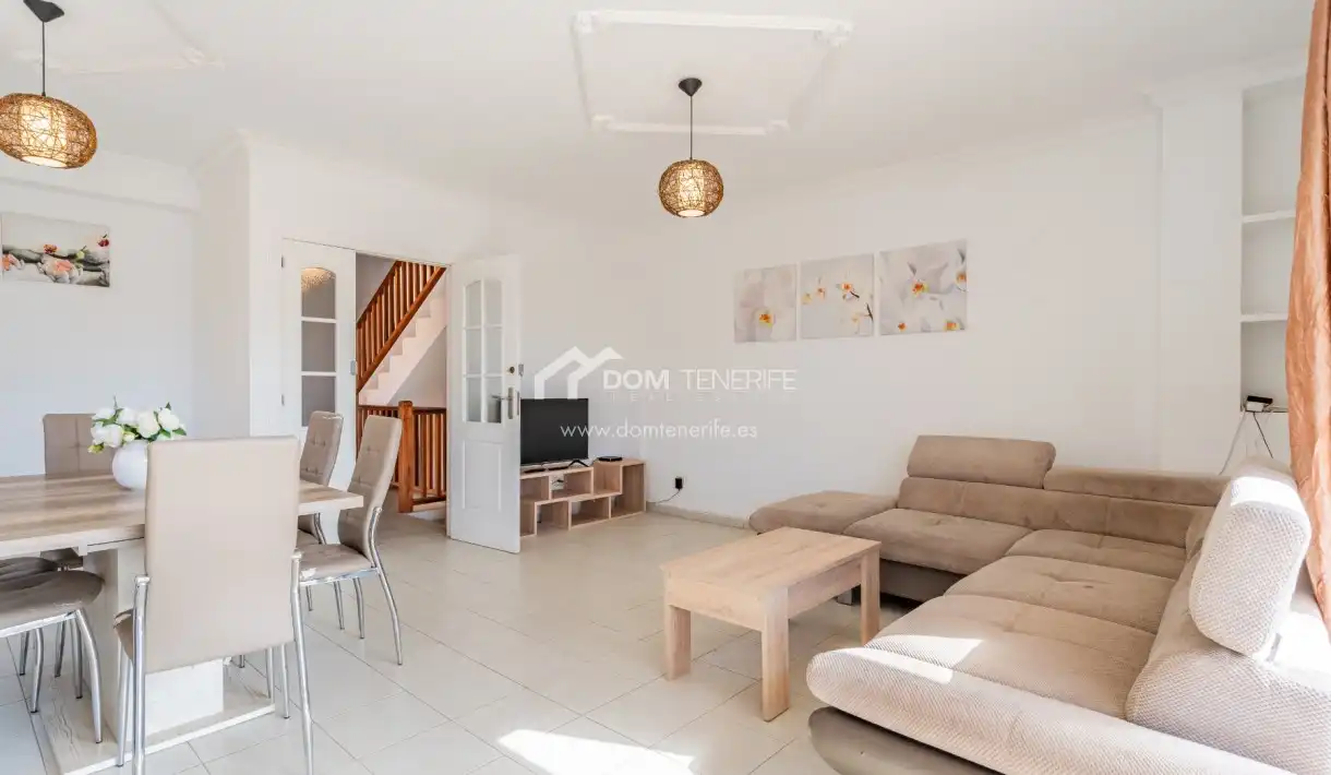 Sala de estar de Casa o chalet de alquiler en Adeje con Terraza, Amueblado y Horno