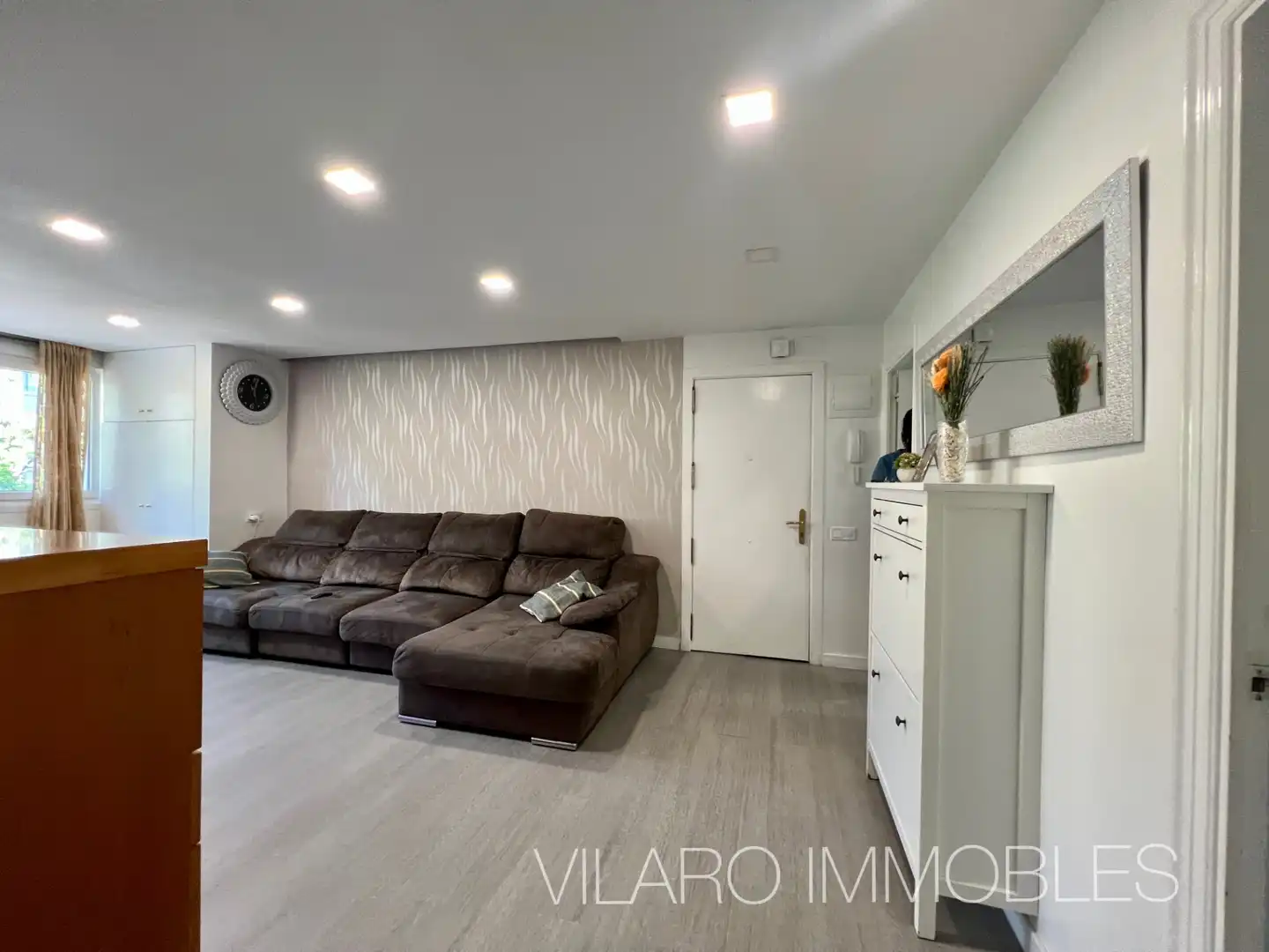 Sala de estar de Piso en venta en Terrassa con Aire acondicionado, Calefacción y Parquet