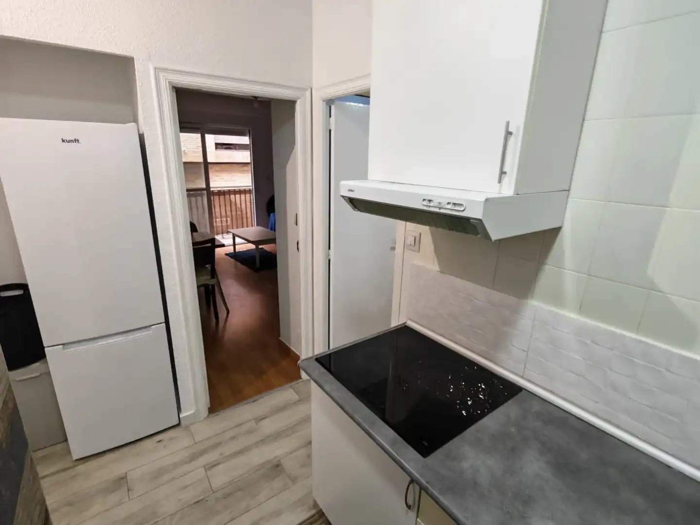 Küche von Wohnung zur Miete in Murcia mit Klimaanlage, Möbliert und Waschmaschine