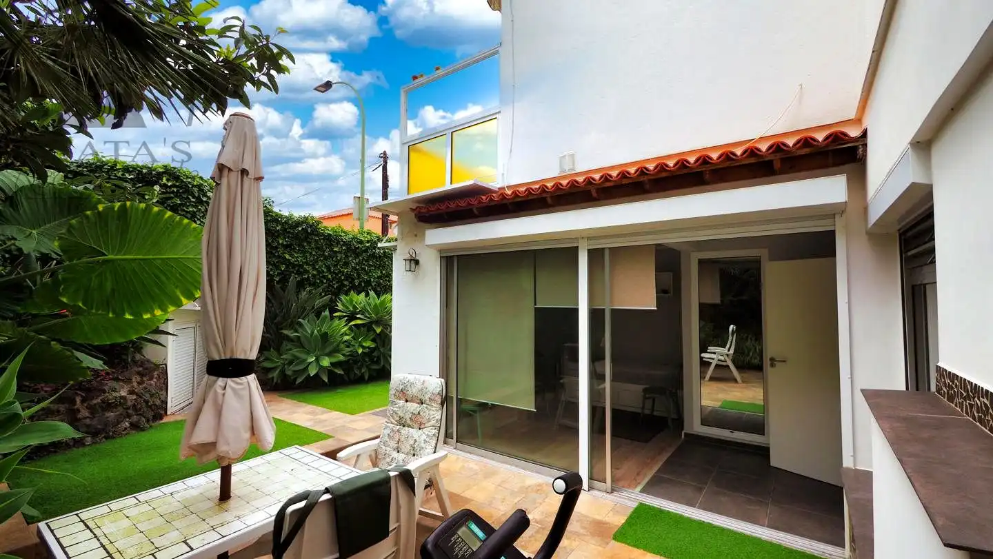 Terraza de Planta baja en venta en Puerto de la Cruz con Jardín privado, Terraza y Amueblado