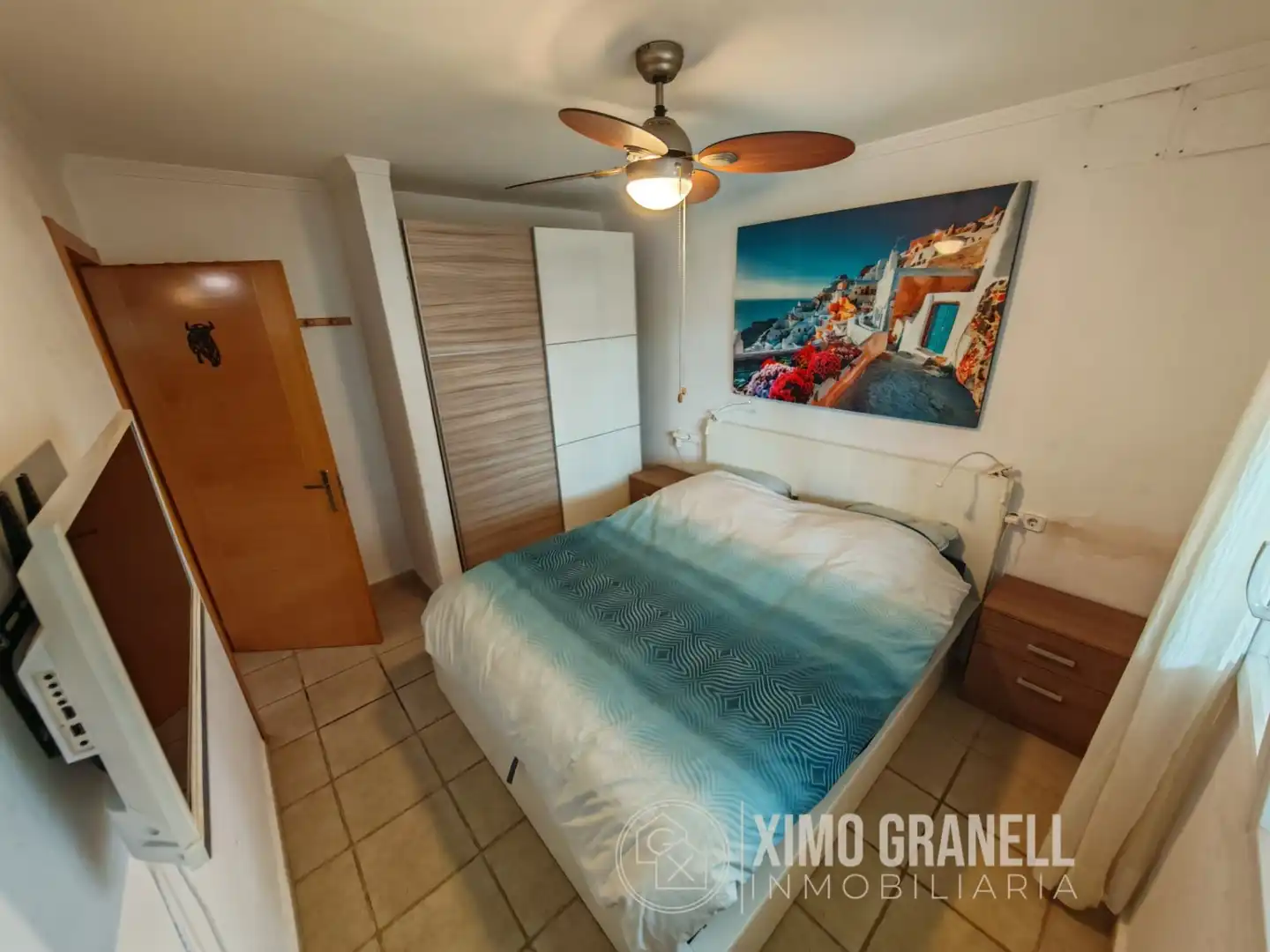 Schlafzimmer von Country house zum Verkauf in Sagunto / Sagunt mit Klimaanlage, Heizung und Privatgarten