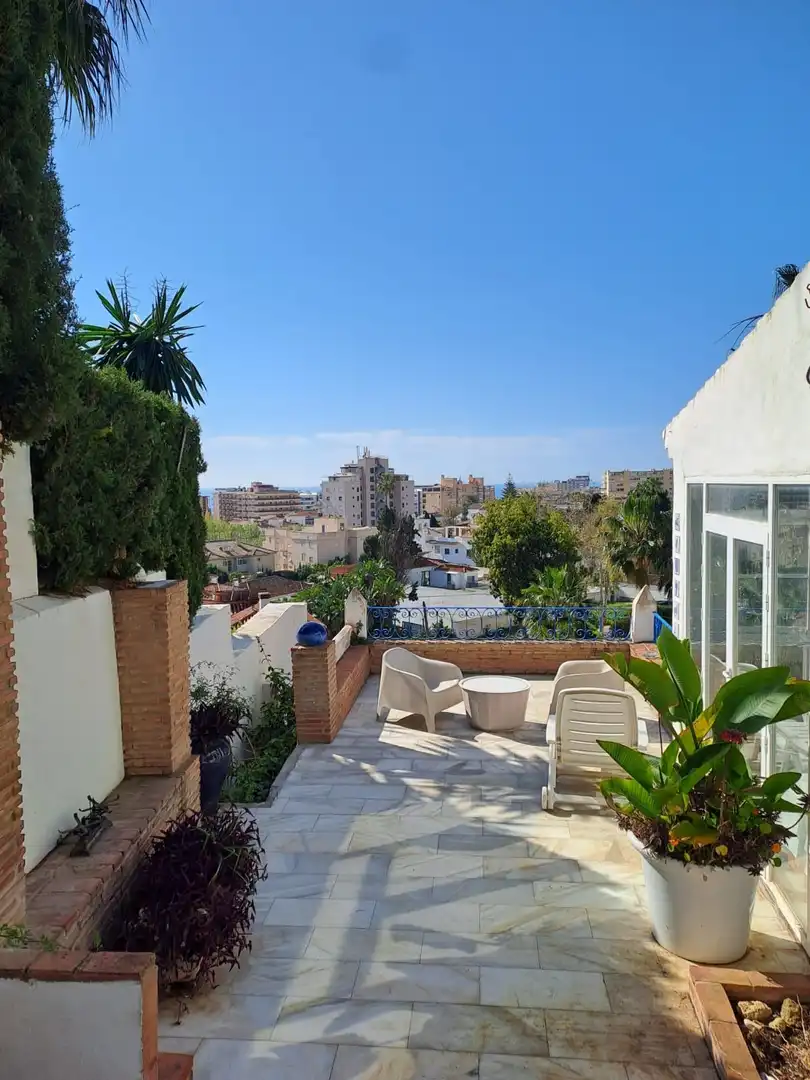 Terrasse von Haus oder Chalet zum Verkauf in Torremolinos mit Privatgarten und Terrasse