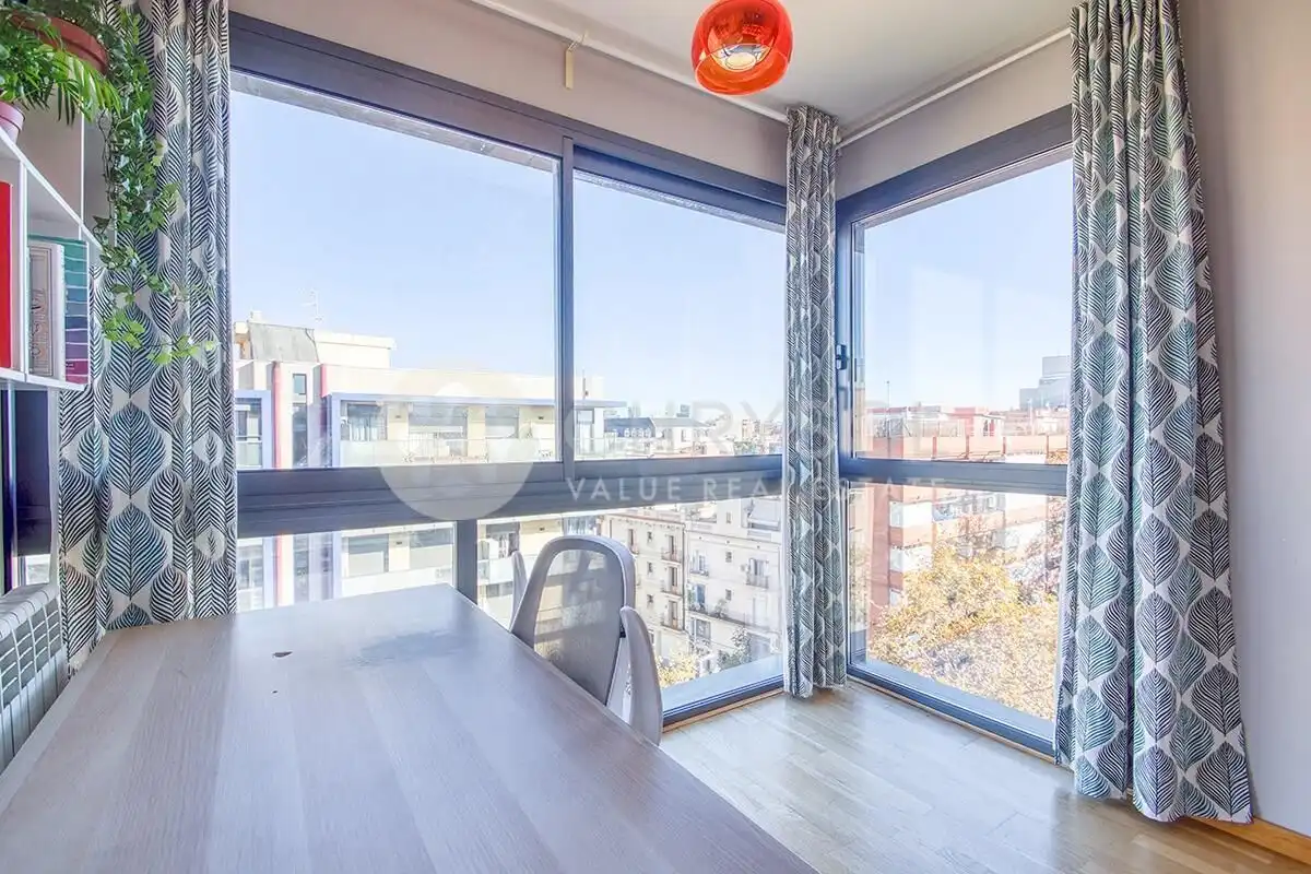 Balcony of Flat for sale in Barcelona  with Air Conditioner, Heating and Private garden