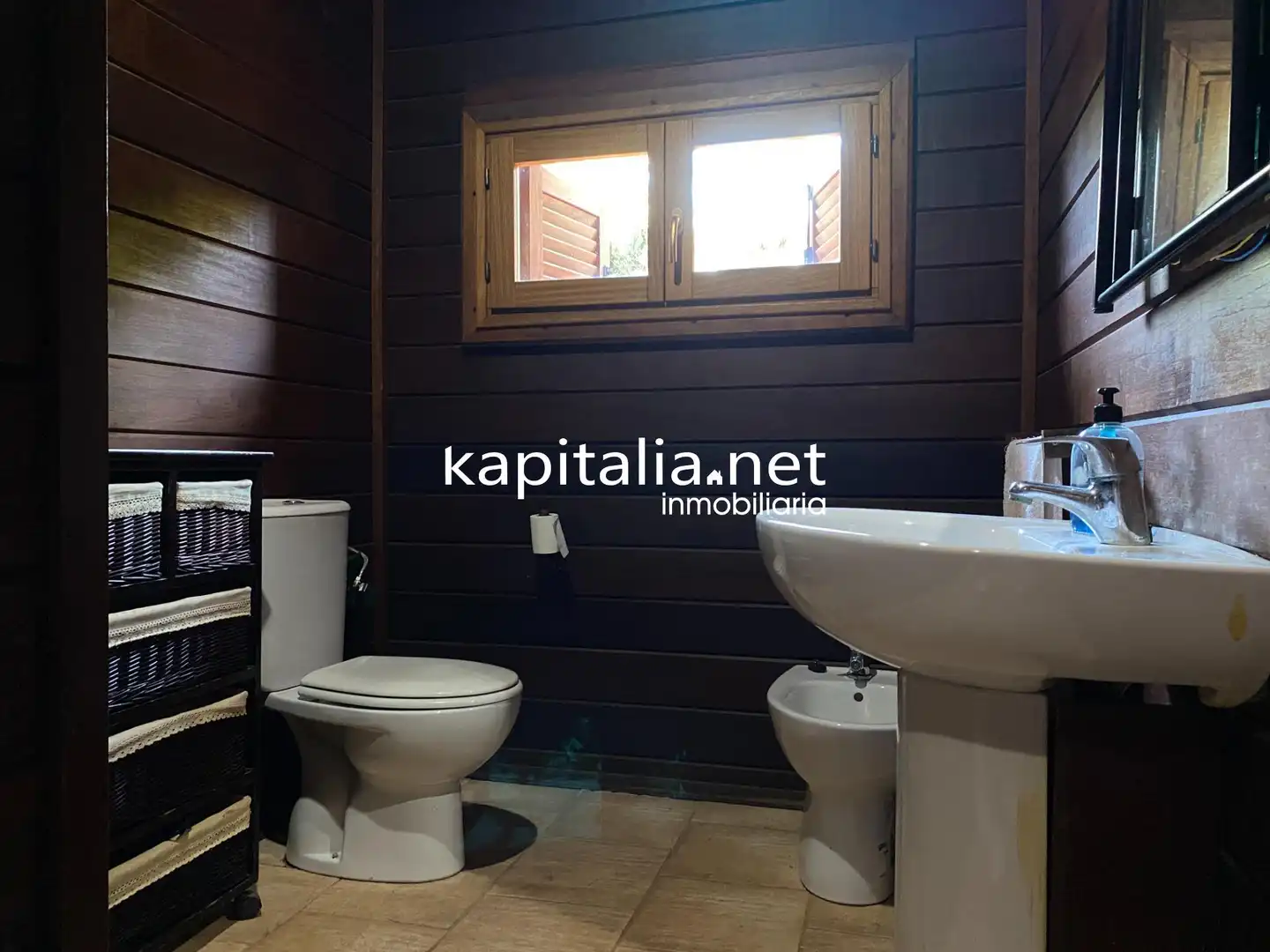 Baño de Casa o chalet en venta en Alberic con Jardín privado, Piscina y Amueblado