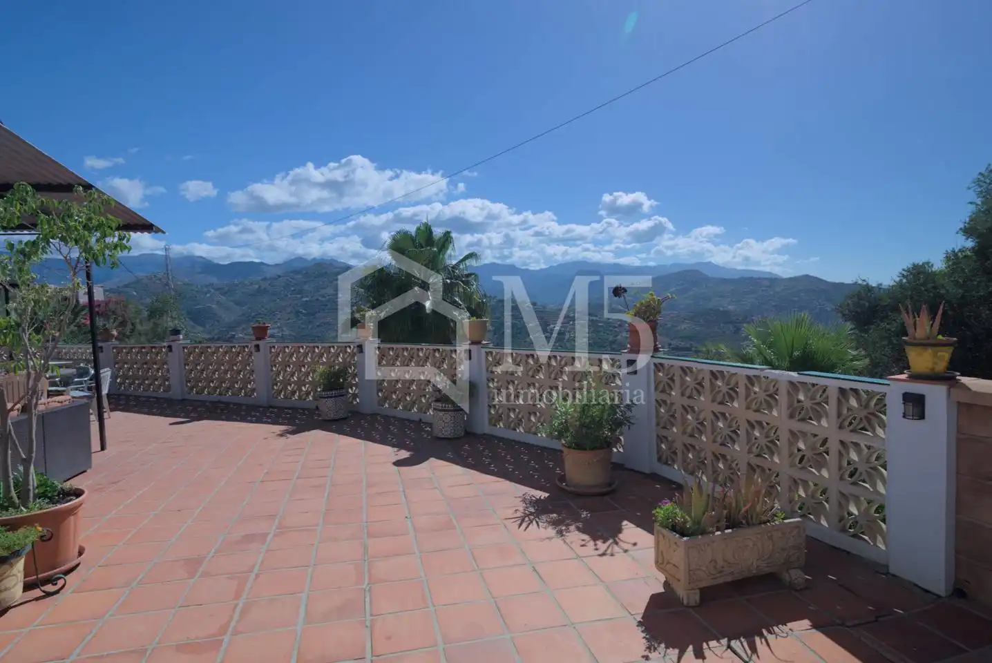 Terraza de Finca rústica en venta en Sayalonga con Piscina