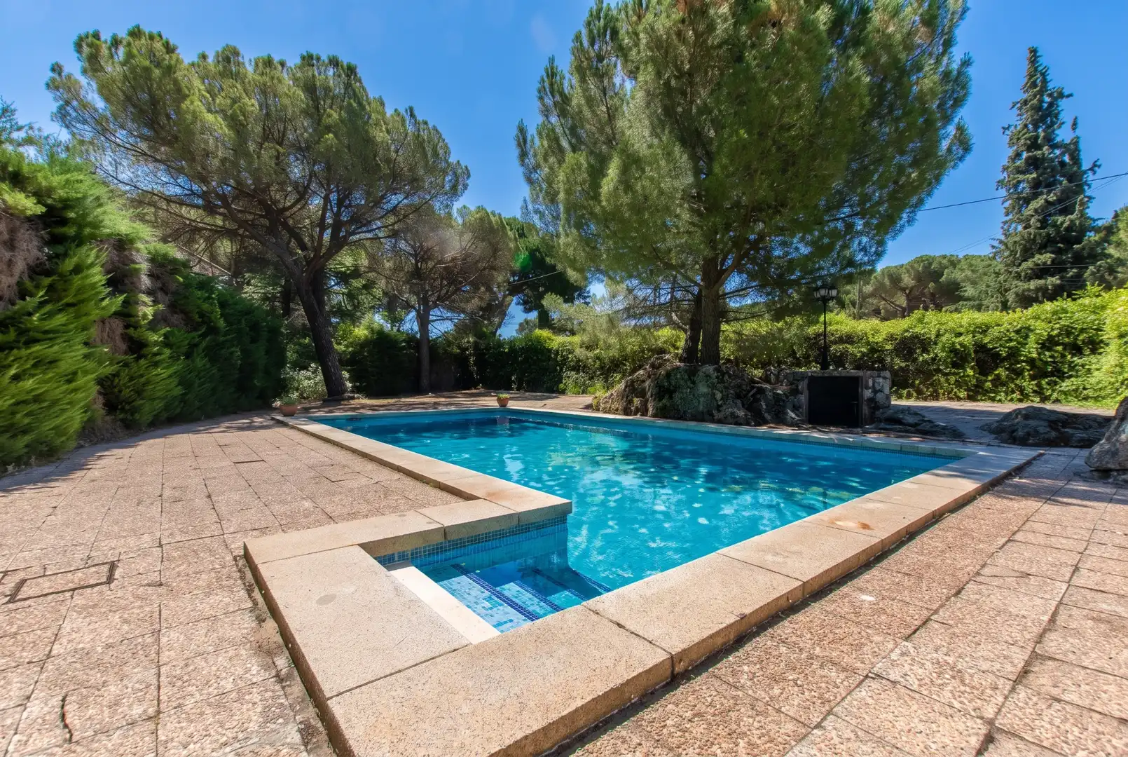 Piscina de Casa o xalet en venda en Galapagar amb Aire condicionat, Calefacció i Jardí privat