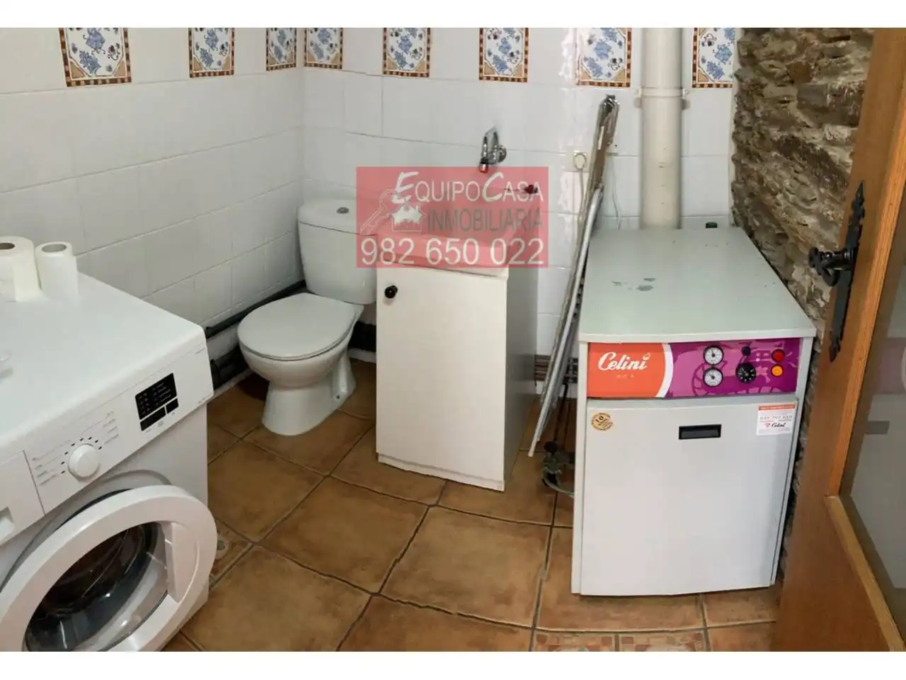 Baño de Casa o chalet en venta en Lugo con Calefacción, Parquet y Amueblado