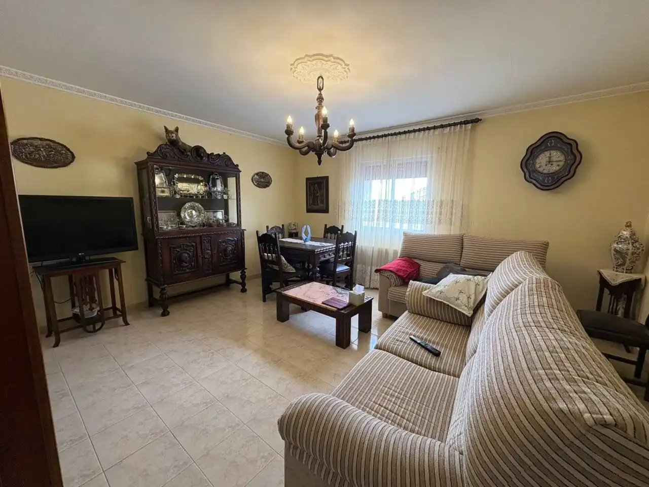Sala de estar de Casa o chalet en venta en Gallegos de Argañán con Calefacción, Jardín privado y Terraza
