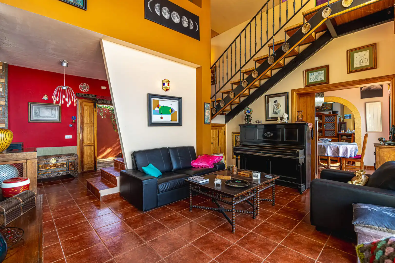 Sala de estar de Casa o chalet en venta en Candelaria con Jardín privado, Terraza y Trastero