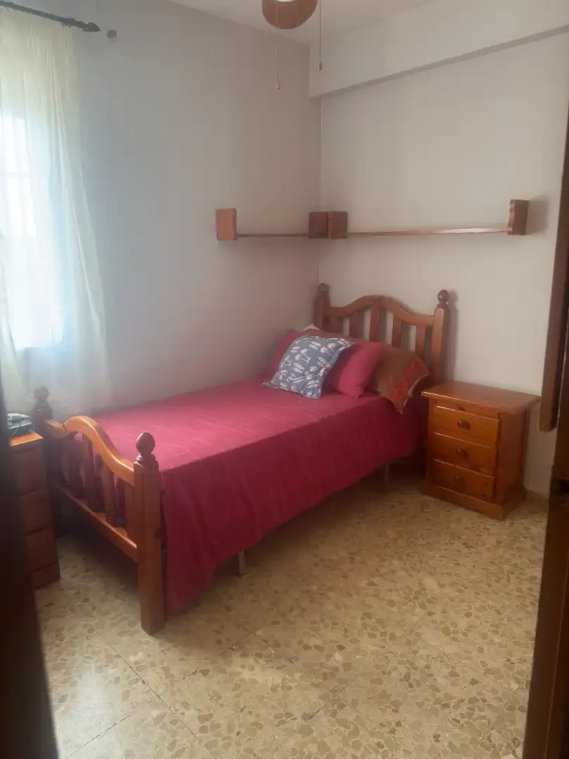 Bedroom of Flat for sale in Sevilla  with Air Conditioner, Terrace and Storage room