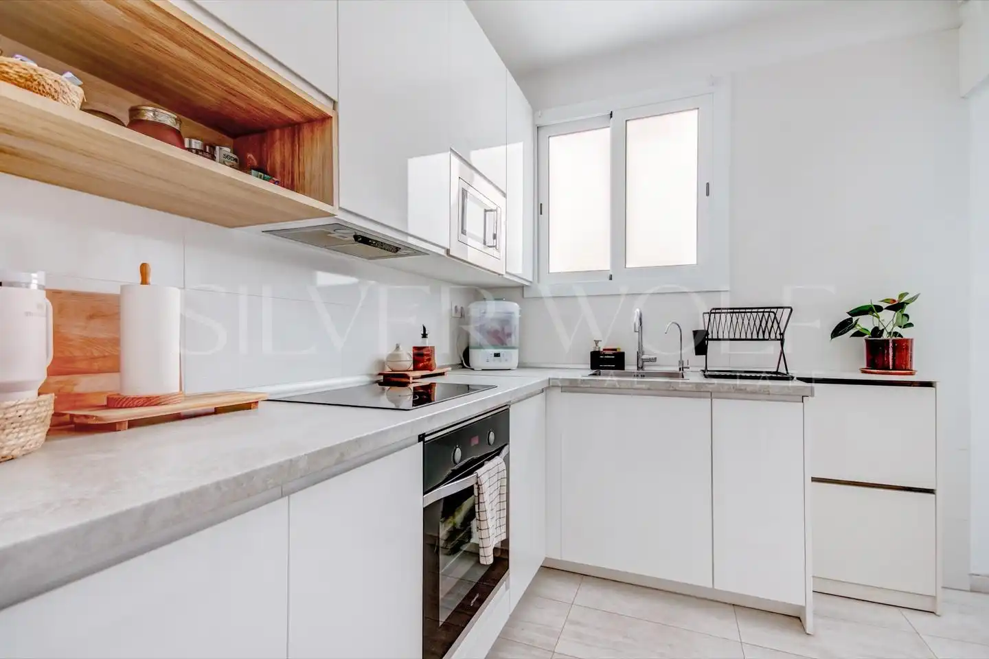 Cocina de Piso en venta en Vilanova i la Geltrú con Calefacción, Parquet y Balcón