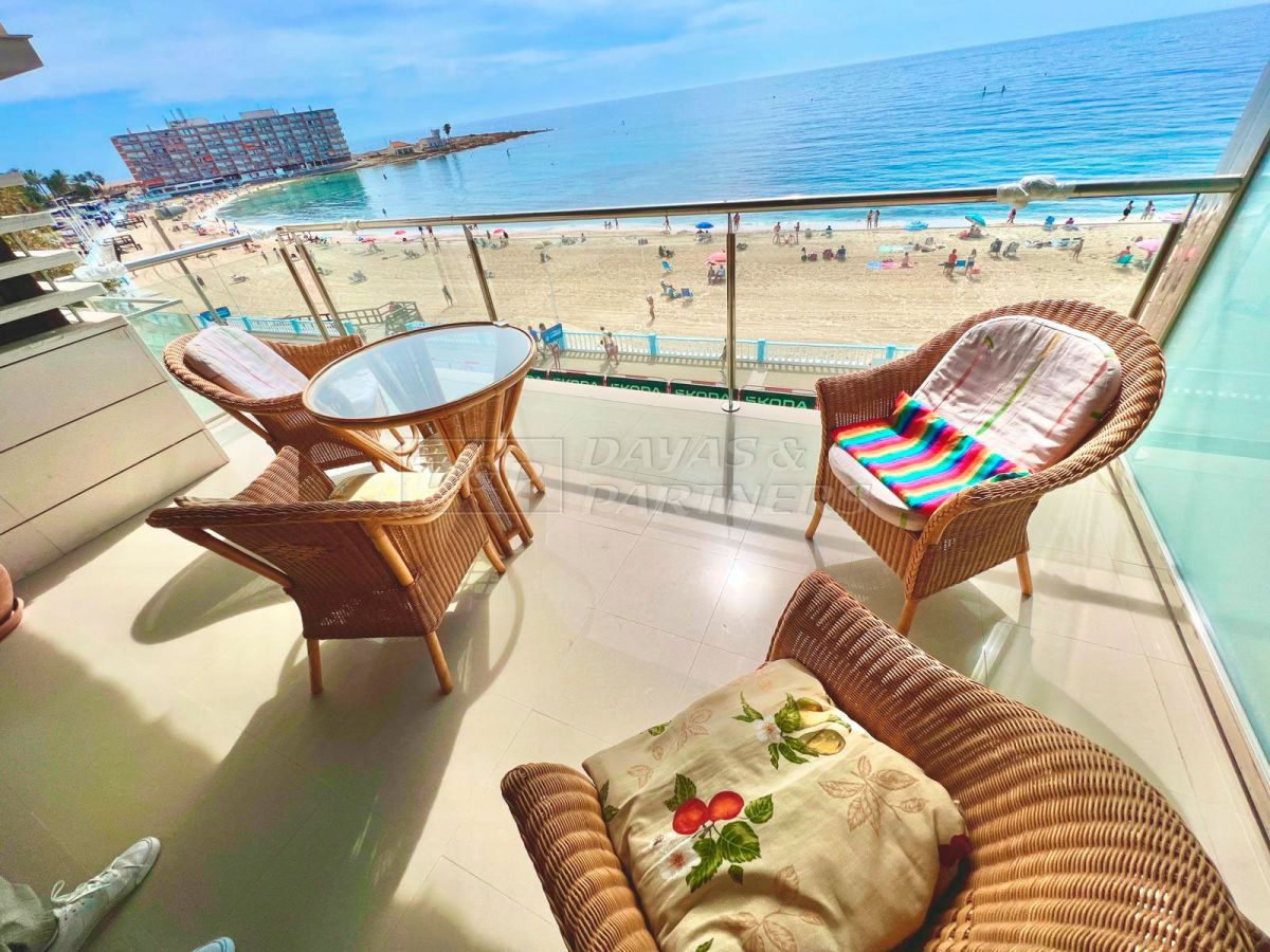 Terrace of Flat to rent in Torrevieja  with Air Conditioner, Terrace and Balcony