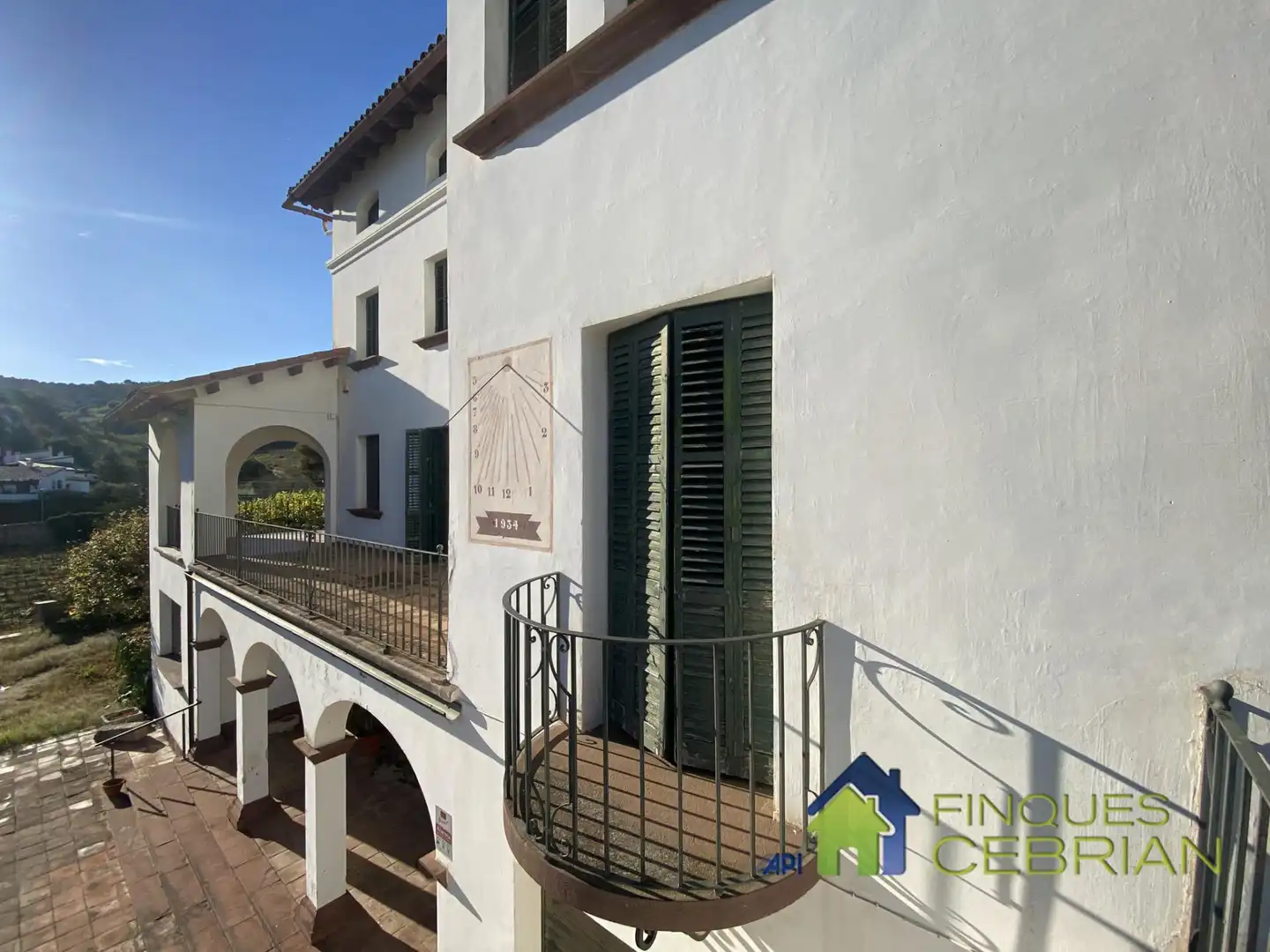Vista exterior de Finca rústica en venta en Alella con Calefacción