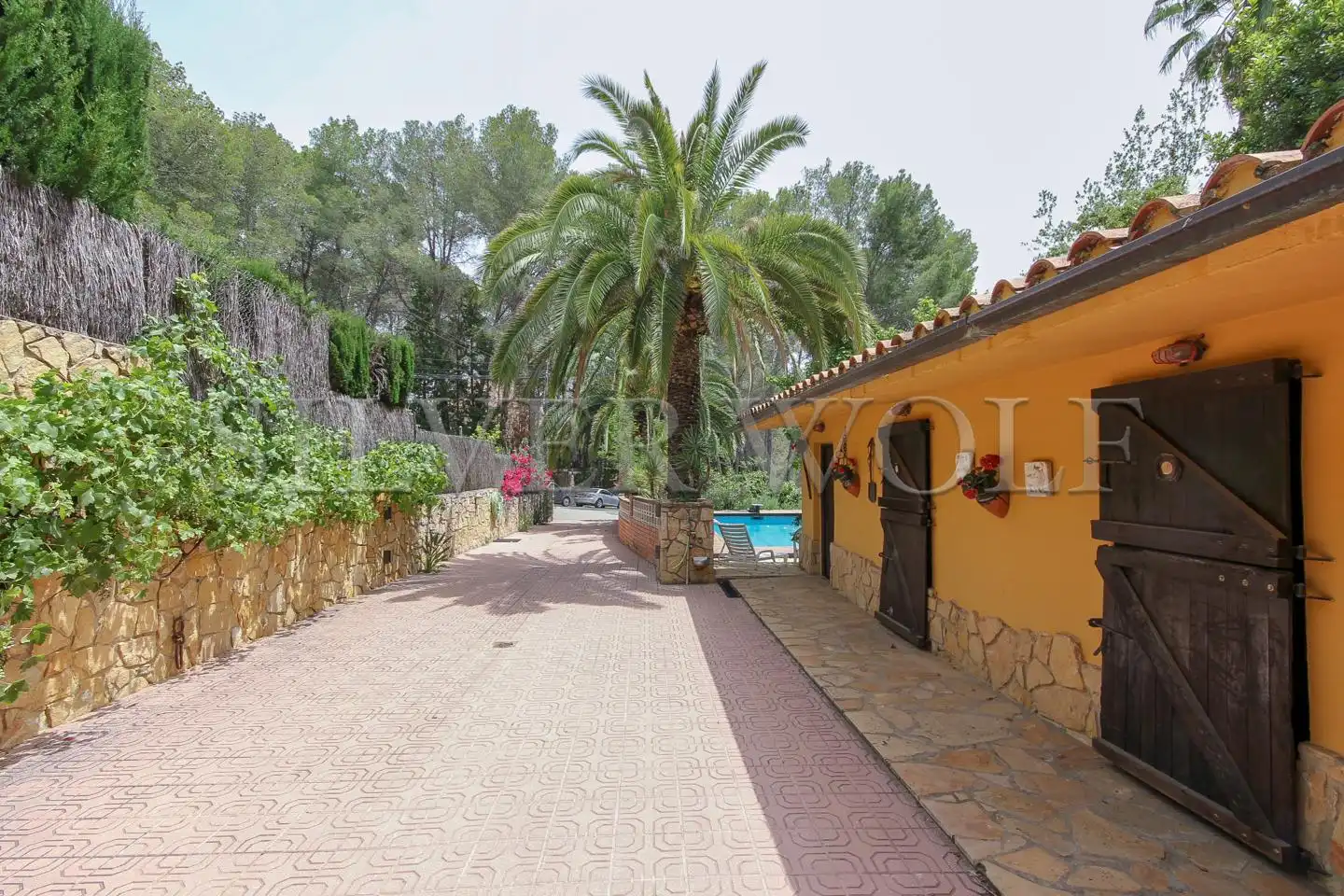 Vista exterior de Casa o chalet en venta en Vallirana con Calefacción, Jardín privado y Terraza
