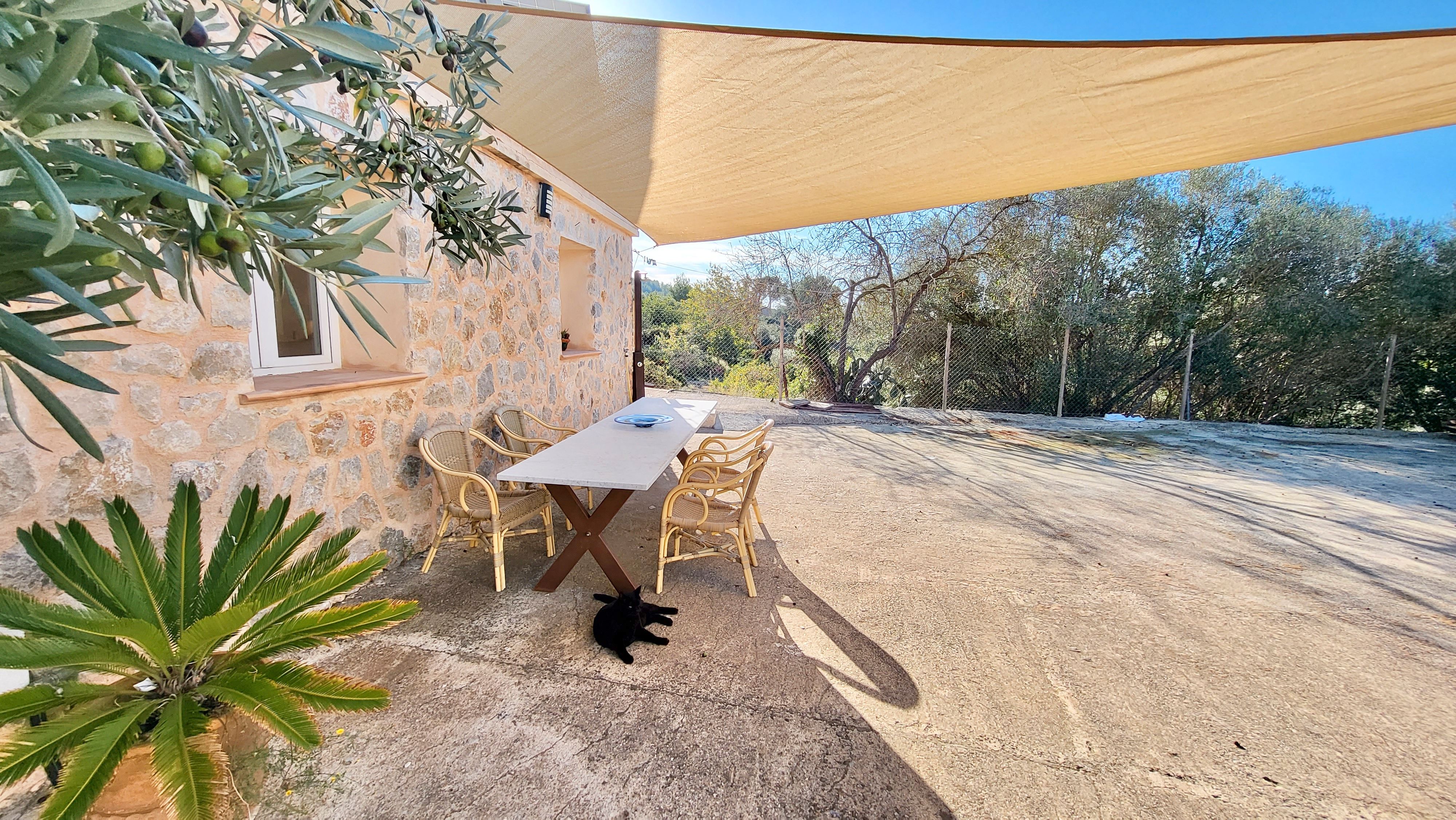 Exterior view of Country house to rent in Calvià  with Air Conditioner and Furnished