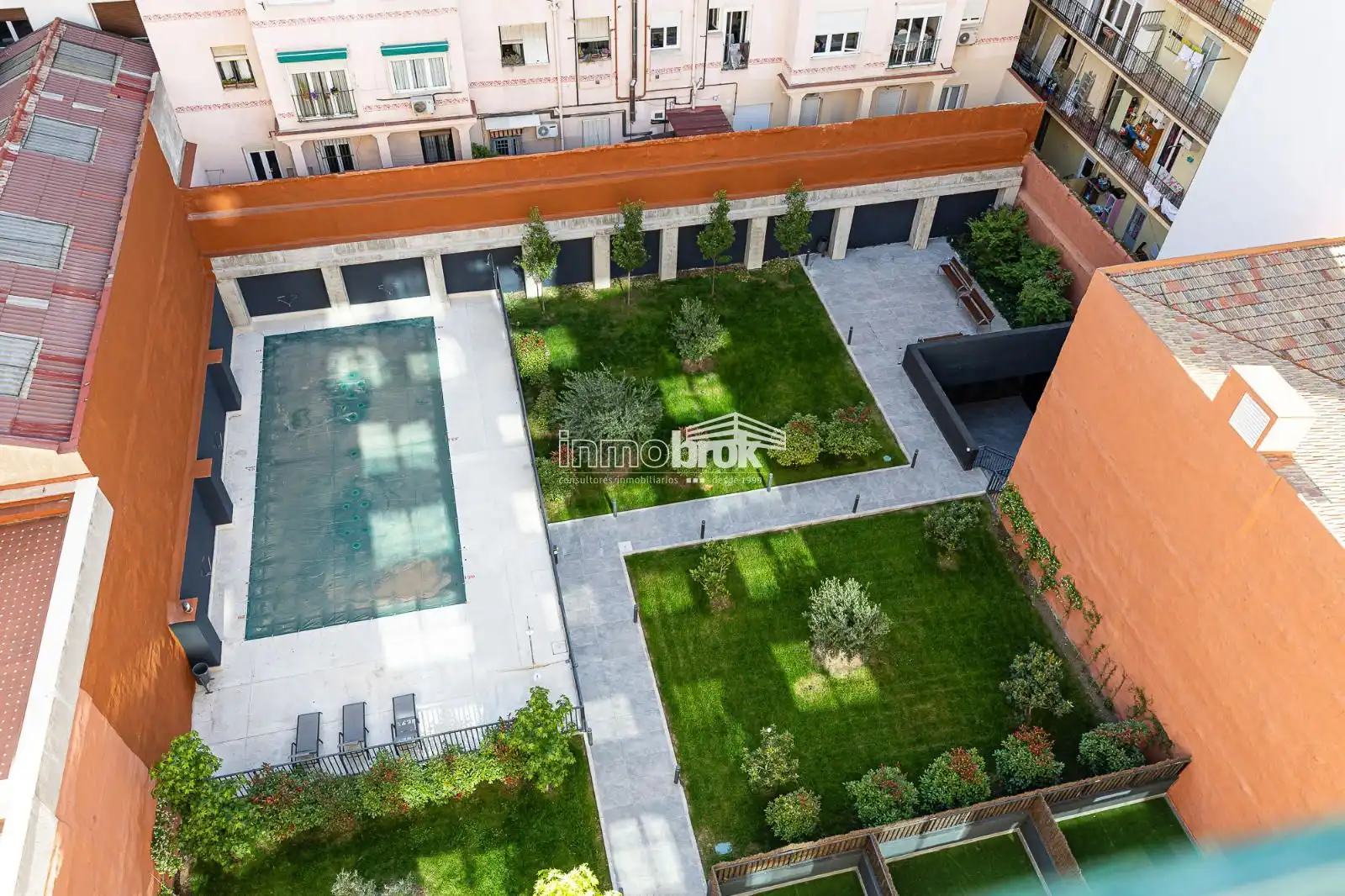 Terraza de Piso de alquiler en Madrid con Aire acondicionado, Trastero y Piscina