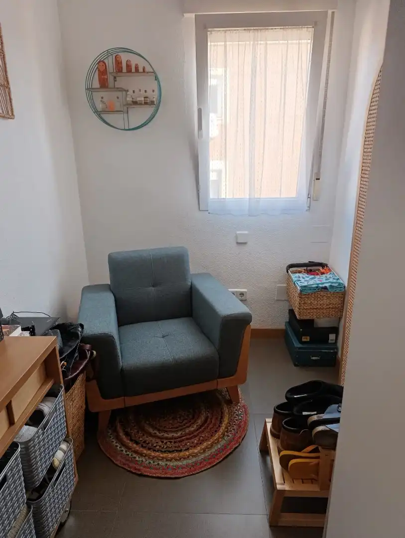 Bedroom of Flat for sale in Madrid  with Air Conditioner
