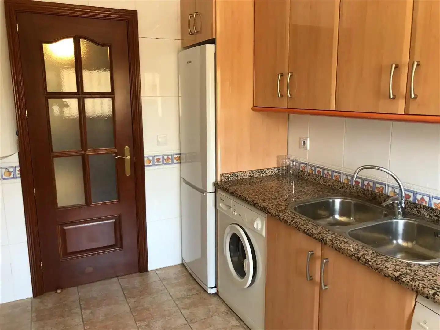 Cocina de Piso en venta en Mora de Rubielos con Jardín privado, Trastero y Amueblado