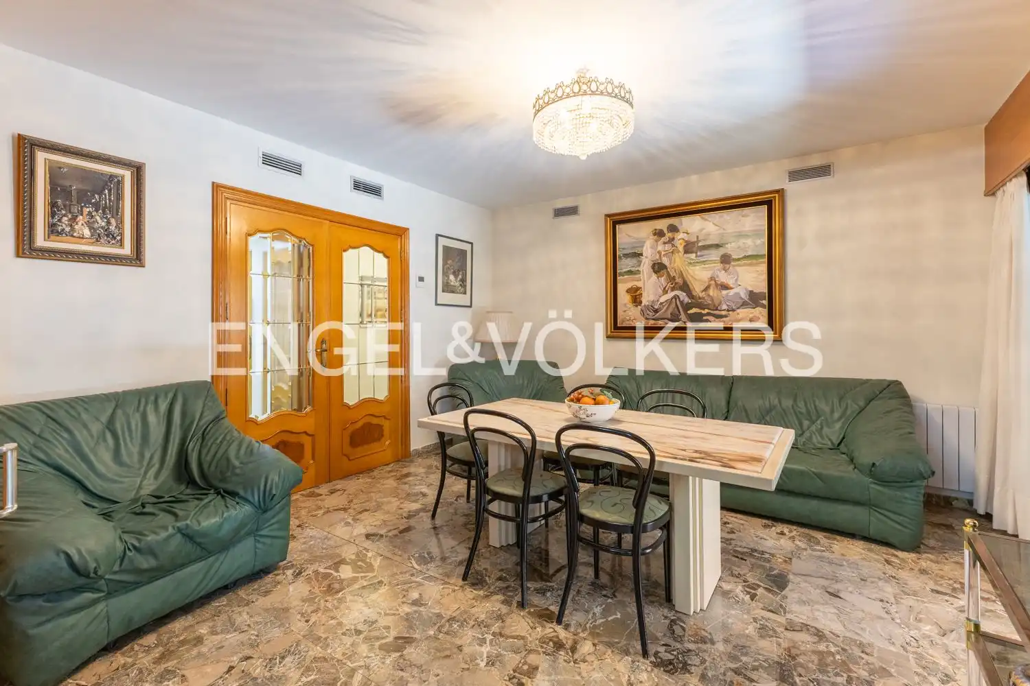 Comedor de Piso de alquiler en Valencia con Aire acondicionado, Calefacción y Terraza
